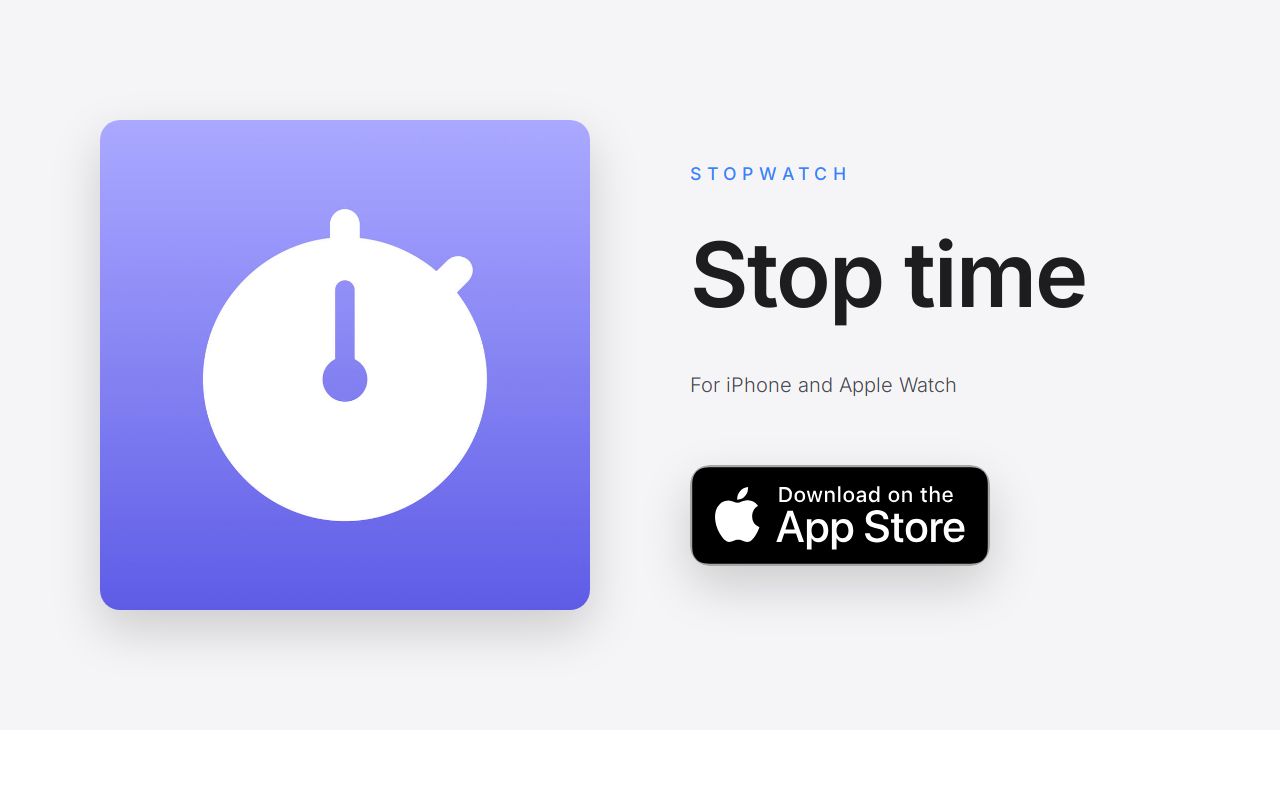Stopwatch App